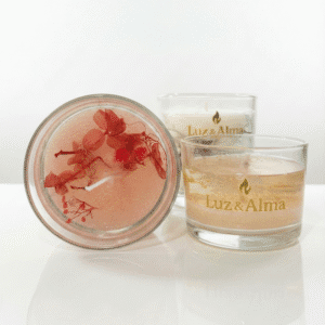 Velas aromáticas, Vela flores, essência da flor Vela natalina