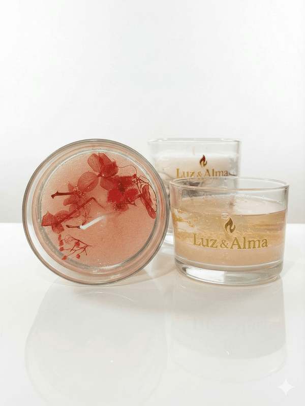 Velas aromáticas, Vela flores, essência da flor Vela natalina