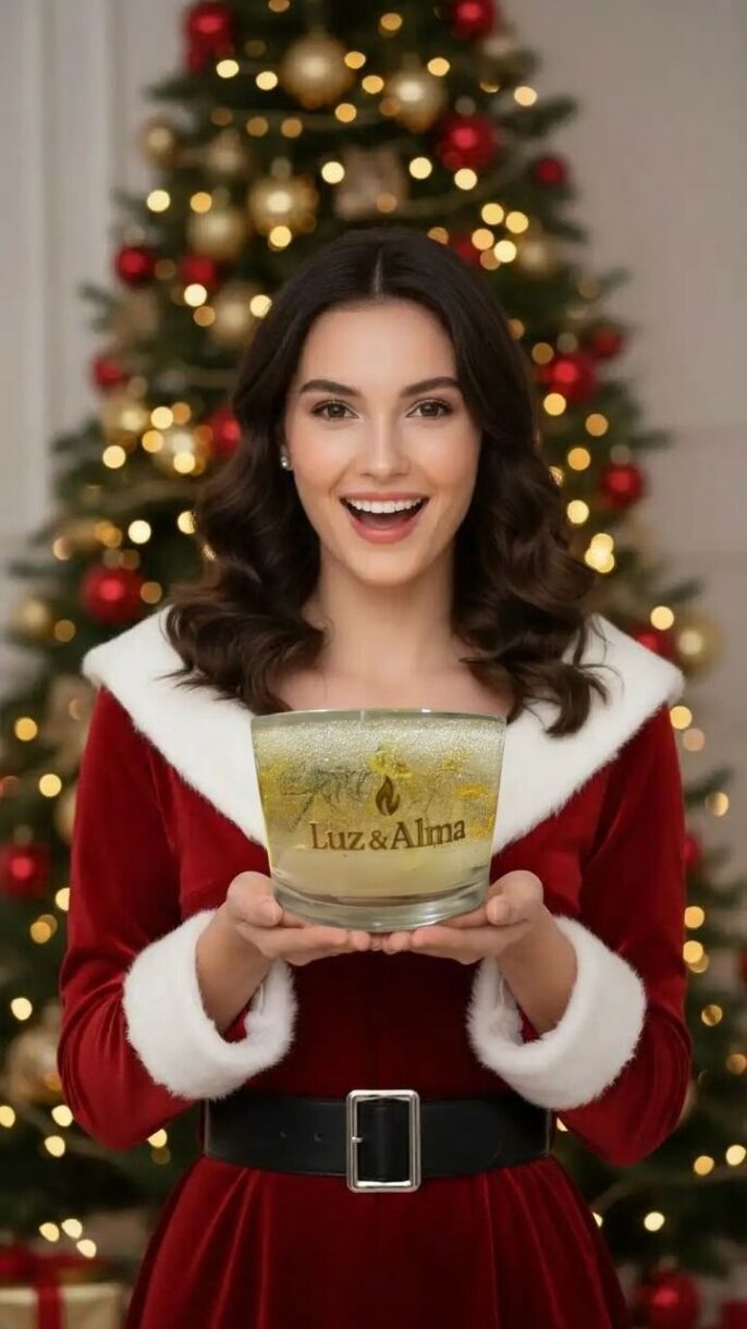 Velas natalinas, velas aromáticas